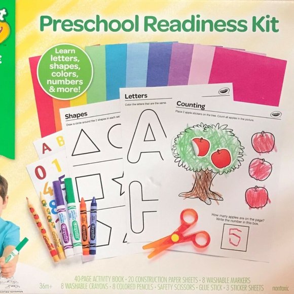 My First Crayola Stage 3 Preschool Readiness Kit - Picture 2 of 4